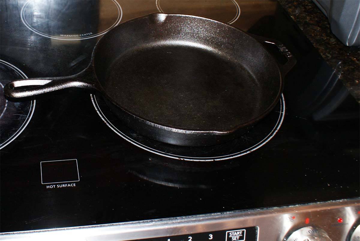 Cast Iron Cookware on Electric Glass Top Stoves
