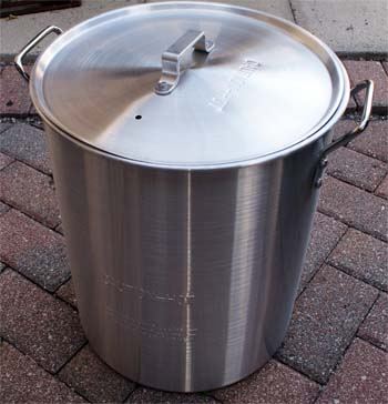 aluminum boiling pot