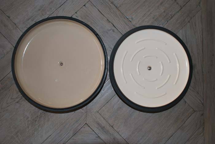 Lodge and Tramontina Dutch ovens lids